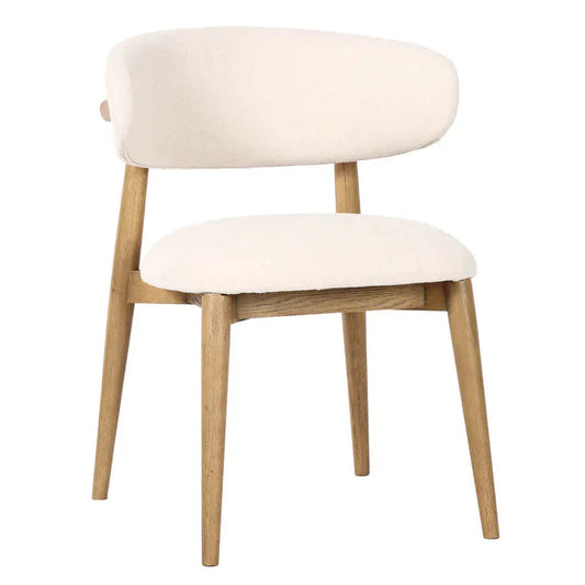 Milo Performance Fabric Armless Dining Chair - LOOMLAN - LH Imports - Dining Chairs