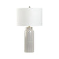 Milton Hand - Painted Ceramic Blue Pattern Table Lamp - LOOMLAN - Chelsea House - Table Lamps
