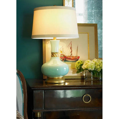 Mimi Porcelain Made Table Lamp - LOOMLAN - Wildwood - Table Lamps