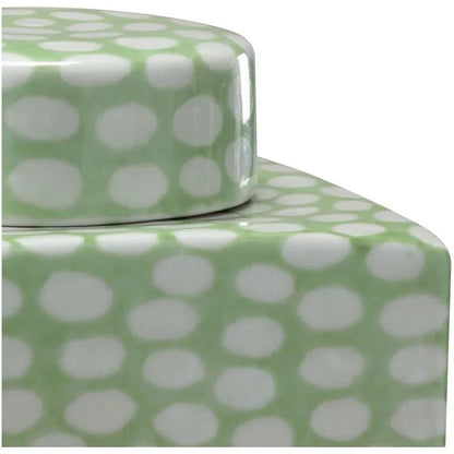 Mimo Highly Fired Porcelain Canister - LOOMLAN - Wildwood - Vases & Jars