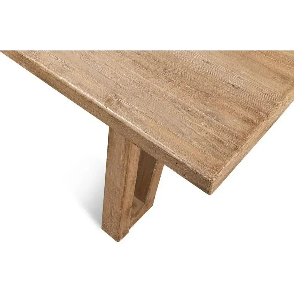 Miner's Camp Dining Table-Dining Tables-Sarreid-LOOMLAN