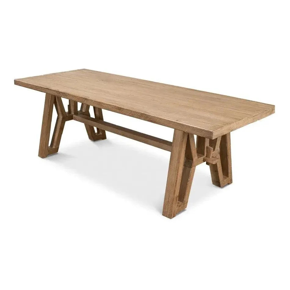 Miner's Camp Dining Table-Dining Tables-Sarreid-LOOMLAN