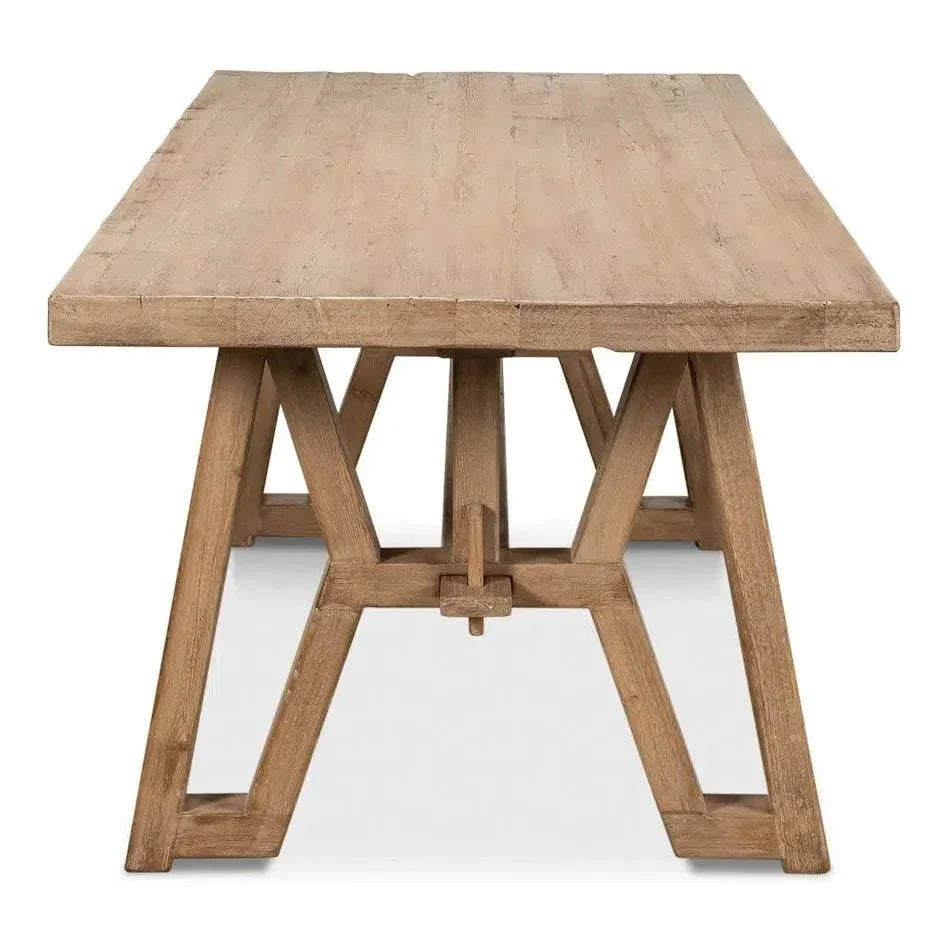 Miner's Camp Dining Table-Dining Tables-Sarreid-LOOMLAN