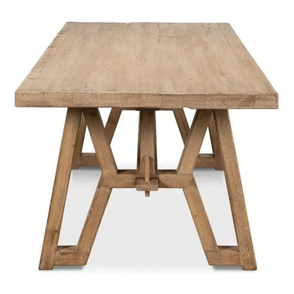 Miner's Camp Dining Table-Dining Tables-Sarreid-LOOMLAN