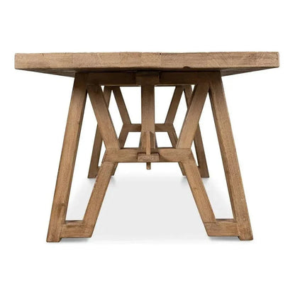 Miner's Camp Dining Table-Dining Tables-Sarreid-LOOMLAN