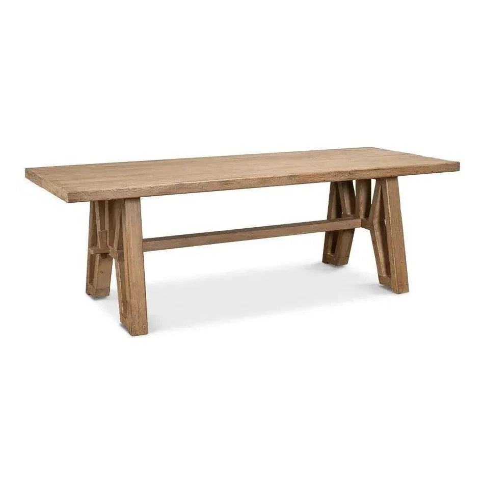 Miner's Camp Dining Table-Dining Tables-Sarreid-LOOMLAN