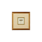 Miniature Dragonfly Gold Framed Artwork-Framed Wall Art-Chelsea House-Dragonfly II-LOOMLAN