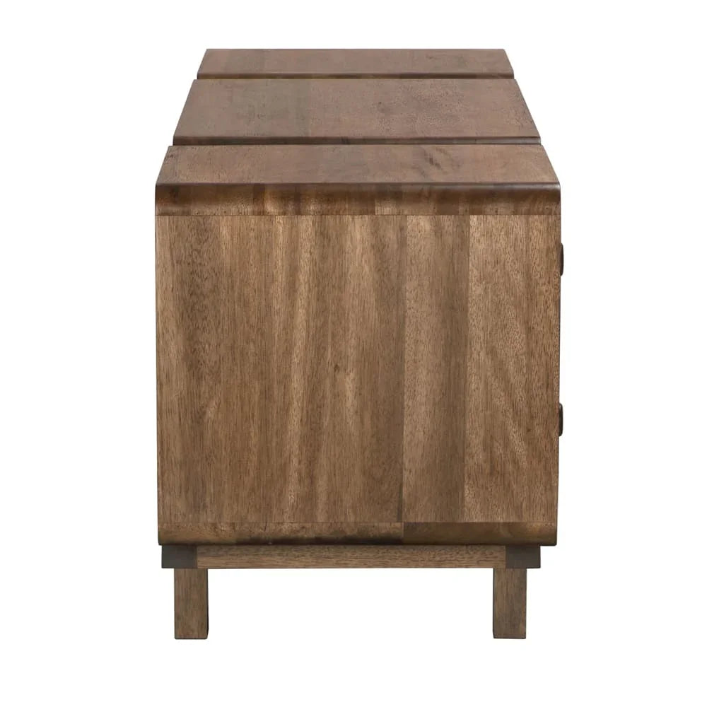 Minsk Wooden Brown Sideboard - LOOMLAN - Noir - Sideboards