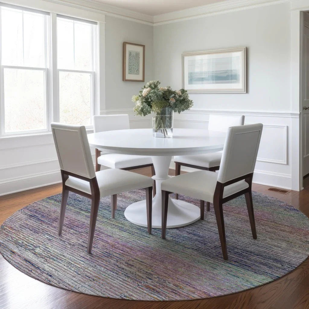 Mirae Pink Washable Indoor - Outdoor Rug - LOOMLAN - LOOMLAN Rugs - Outdoor Rugs