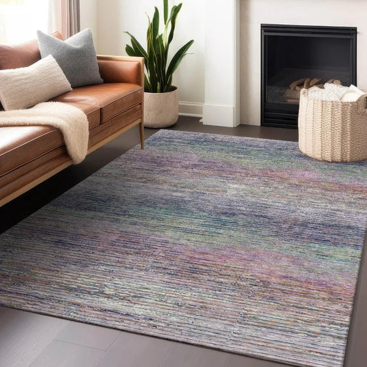 Mirae Pink Washable Indoor - Outdoor Rug - LOOMLAN - LOOMLAN Rugs - Outdoor Rugs