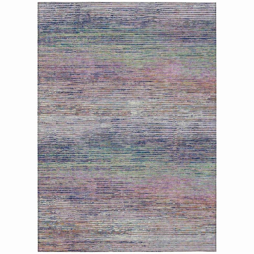 Mirae Pink Washable Indoor - Outdoor Rug - LOOMLAN - LOOMLAN Rugs - Outdoor Rugs
