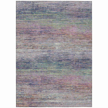 Mirae Pink Washable Indoor - Outdoor Rug - LOOMLAN - LOOMLAN Rugs - Outdoor Rugs
