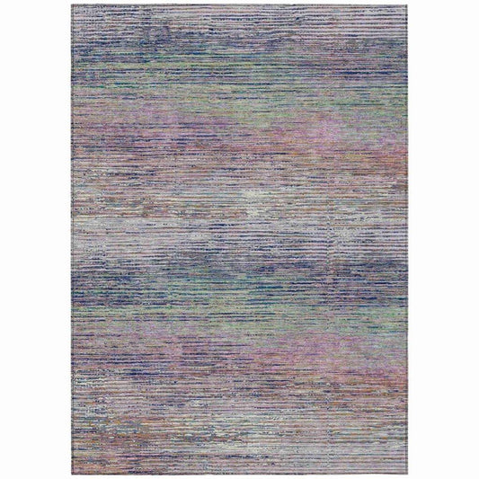 Mirae Pink Washable Indoor - Outdoor Rug - LOOMLAN - LOOMLAN Rugs - Outdoor Rugs