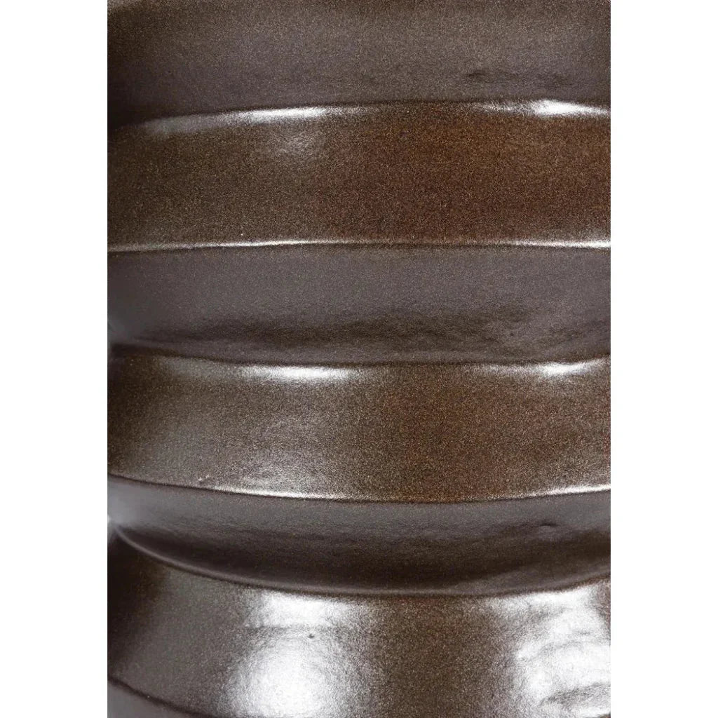 Mirage Accent Table - Pyrite Brown Outdoor End Table - LOOMLAN - Seasonal Living - Outdoor Side Tables