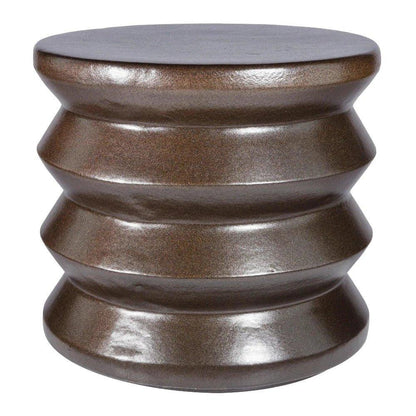 Mirage Accent Table - Pyrite Brown Outdoor End Table - LOOMLAN - Seasonal Living - Outdoor Side Tables