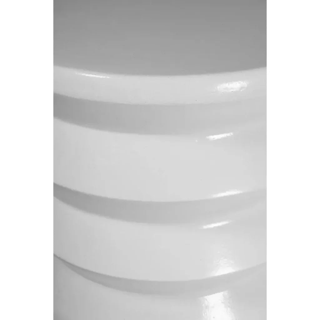 Mirage Accent Table - White Outdoor End Table - LOOMLAN - Seasonal Living - Outdoor Side Tables