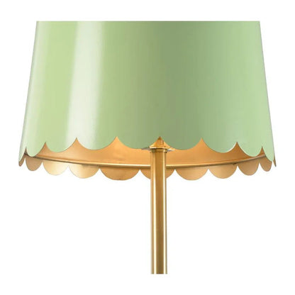 Mirasol Brass Base Golden Table Lamp - LOOMLAN - Wildwood - Table Lamps
