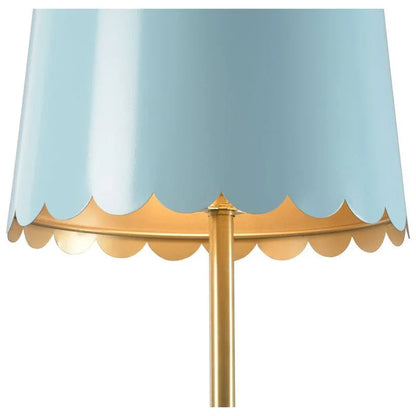 Mirasol Brass Base Golden Table Lamp - LOOMLAN - Wildwood - Table Lamps