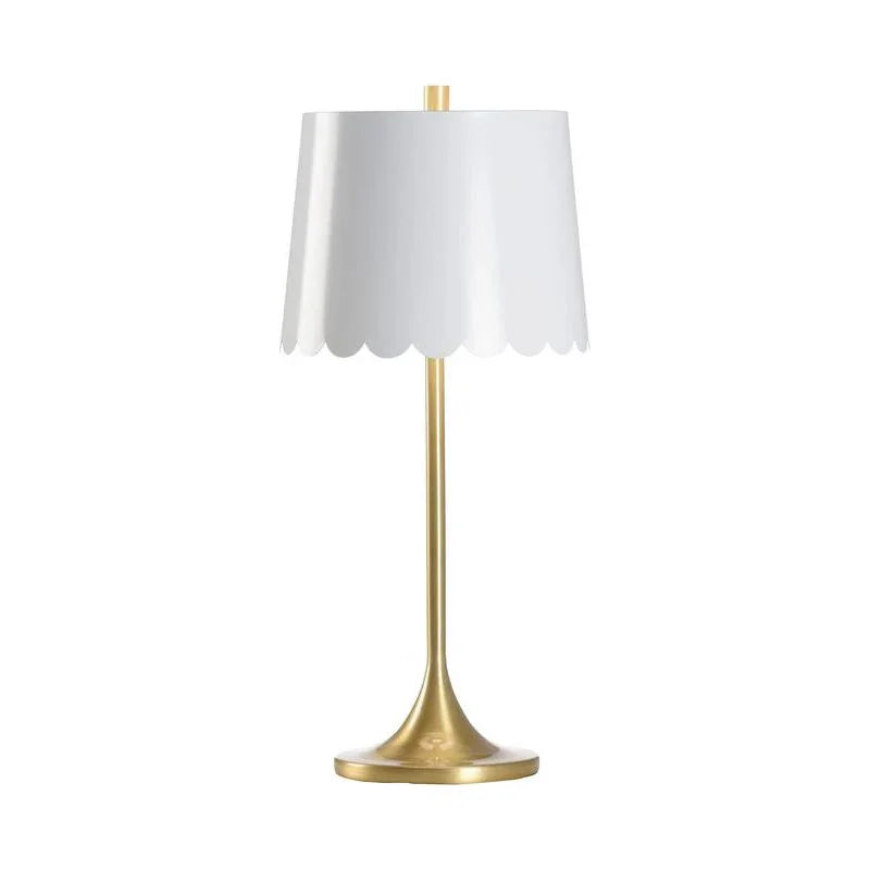 Mirasol Brass Base Golden Table Lamp - LOOMLAN - Wildwood - Table Lamps