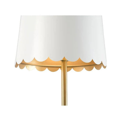 Mirasol Brass Base Golden Table Lamp - LOOMLAN - Wildwood - Table Lamps