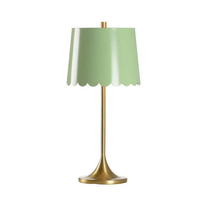 Mirasol Brass Base Golden Table Lamp - LOOMLAN - Wildwood - Table Lamps