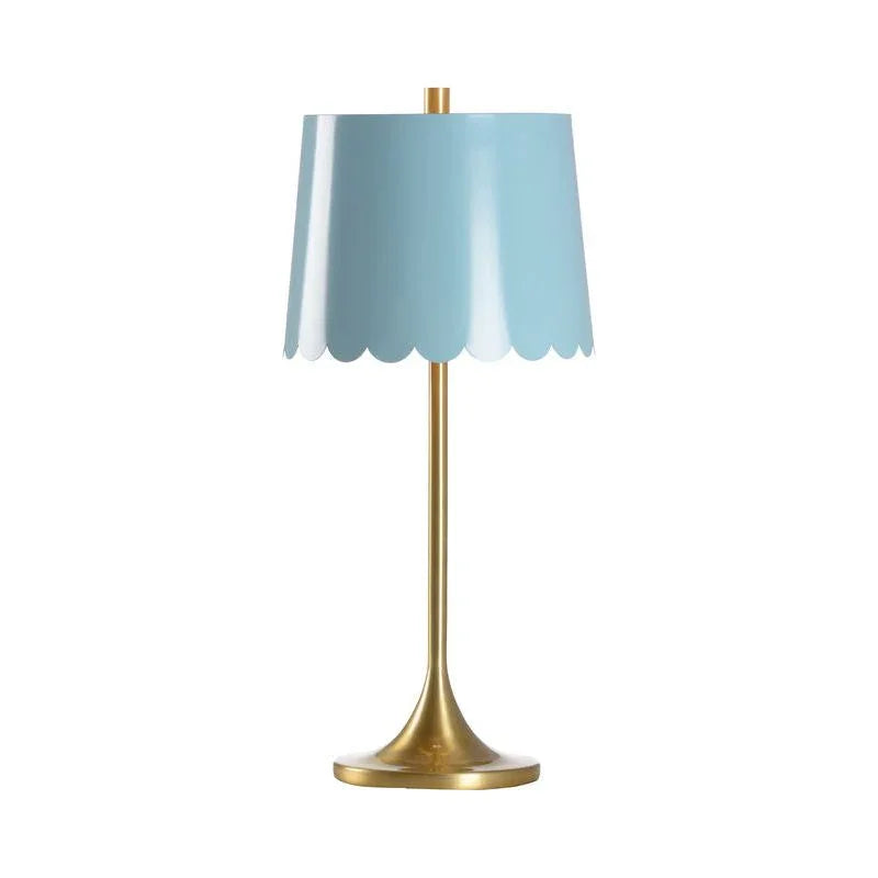 Mirasol Brass Base Golden Table Lamp - LOOMLAN - Wildwood - Table Lamps