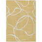 Mirelle Gold Washable Indoor-Outdoor Rug-Outdoor Rugs-LOOMLAN Rugs-2'6" x 3'10"-LOOMLAN
