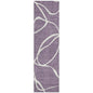 Mirelle Purple Washable Indoor-Outdoor Rug-Outdoor Rugs-LOOMLAN Rugs-2'3" x 7'6"-LOOMLAN