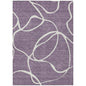Mirelle Purple Washable Indoor-Outdoor Rug-Outdoor Rugs-LOOMLAN Rugs-2'6" x 3'10"-LOOMLAN