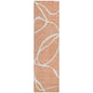 Mirelle Salmon Washable Indoor-Outdoor Rug-Outdoor Rugs-LOOMLAN Rugs-2'3" x 7'6"-LOOMLAN