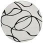 Mirelle White Washable Indoor-Outdoor Rug-Outdoor Rugs-LOOMLAN Rugs-8' x 8'-LOOMLAN