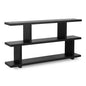 Miri Modern Black Ash Veneer Shelve-Etageres-Moe's Home-Small-LOOMLAN
