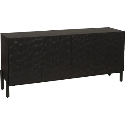 Misaki Solid Oak Black Sideboard - LOOMLAN - Moe's Home - Sideboards