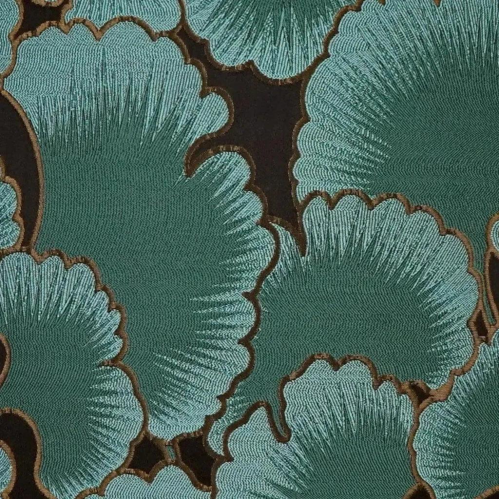 Misha Floral Turquoise Teal Large Throw Pillow Insert - LOOMLAN - D.V. Kap - Throw Pillows