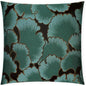 Misha Floral Turquoise Teal Large Throw Pillow Insert - LOOMLAN - D.V. Kap - Throw Pillows