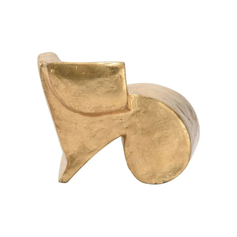 Misquote Metallic Finish Sculpture - LOOMLAN - Wildwood - Statues & Sculptures