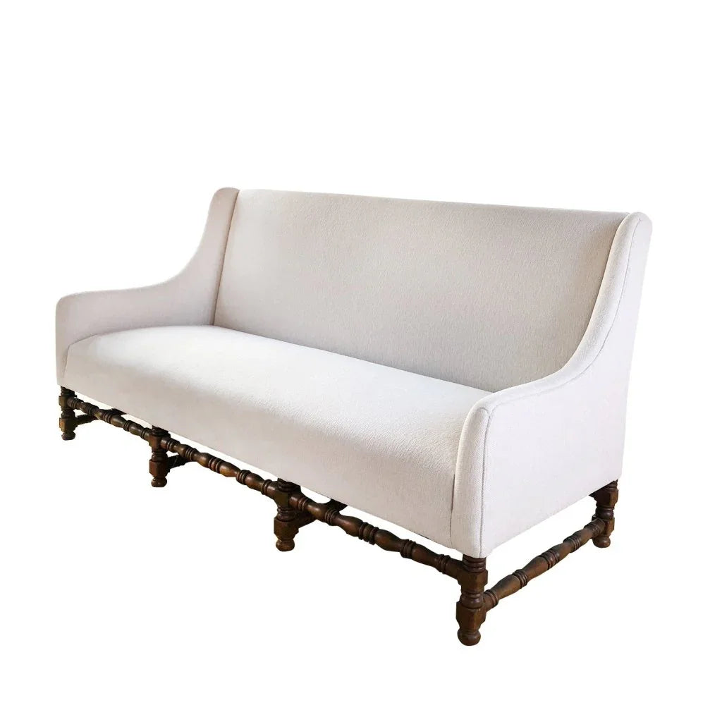 Mission White Performance Fabric Sofa - LOOMLAN - Peninsula Home - Sofas & Loveseats