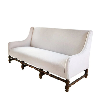 Mission White Performance Fabric Sofa - LOOMLAN - Peninsula Home - Sofas & Loveseats