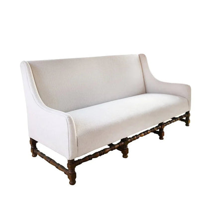 Mission White Performance Fabric Sofa - LOOMLAN - Peninsula Home - Sofas & Loveseats