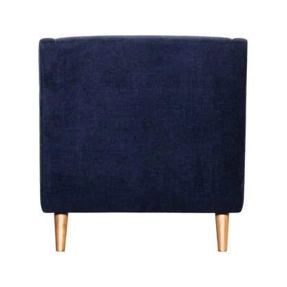 Missy Club Chair - Navy Chenille - LOOMLAN - LH Imports - Club Chairs