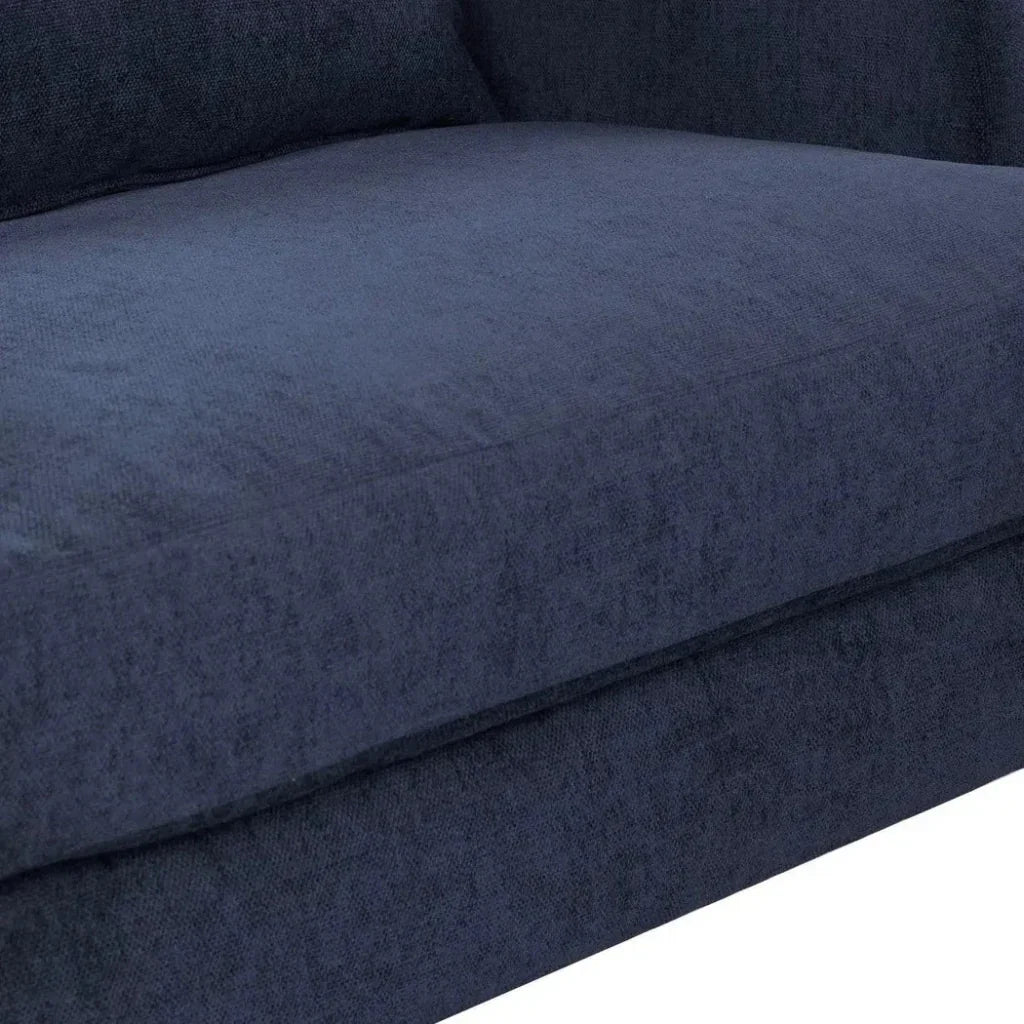 Missy Club Chair - Navy Chenille - LOOMLAN - LH Imports - Club Chairs