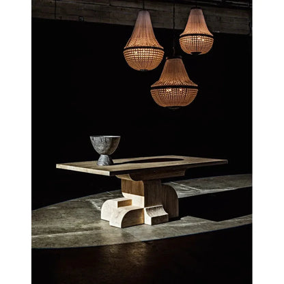 Mist Black Steel Chandelier - LOOMLAN - Noir - Chandeliers