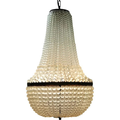 Mist Black Steel Chandelier - LOOMLAN - Noir - Chandeliers