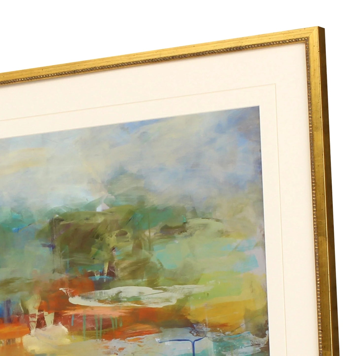 Mist Wood Blue Framed Wall Art 2PC