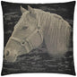 Mister Ed Black Throw Pillow With Insert - LOOMLAN - D.V. Kap - Throw Pillows