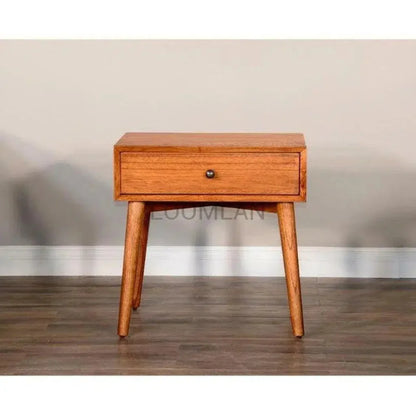 Mitred Nightstand Cinnamon - LOOMLAN - Sunny D - Nightstands