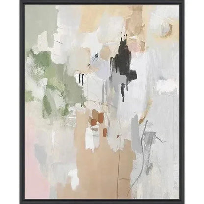 Mix Plate I Artwork d Canvas With Floating - LOOMLAN - LOOMLAN - Canvas Art