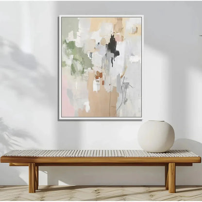 Mix Plate II Artwork d Canvas With Floating - LOOMLAN - LOOMLAN - Canvas Art