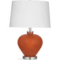 Mizz Glass and Metal Orange Table Lamp - LOOMLAN - Bassett Mirror - Table Lamps