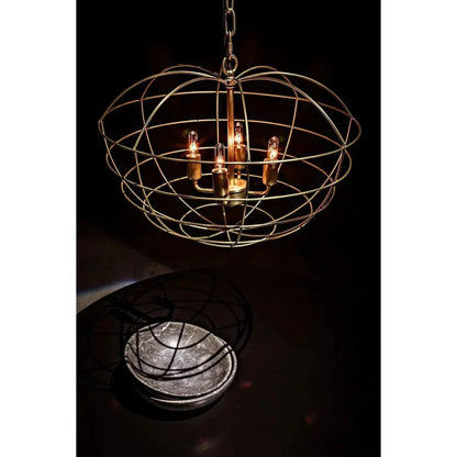 Mo Metal Pendant With Brass Finish - LOOMLAN - Noir - Pendants